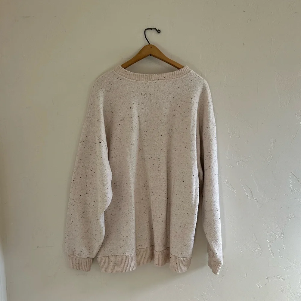 Vintage 90s Art Unlimited Horse Graphic Crewneck Sweatshirt Speckled Western XL - Picture 5 of 7